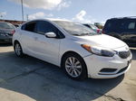 2016 Kia Forte Lx White vin: KNAFX4A66G5544836