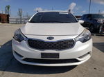 2016 Kia Forte Lx White vin: KNAFX4A66G5544836