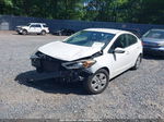 2016 Kia Forte Lx White vin: KNAFX4A66G5551043