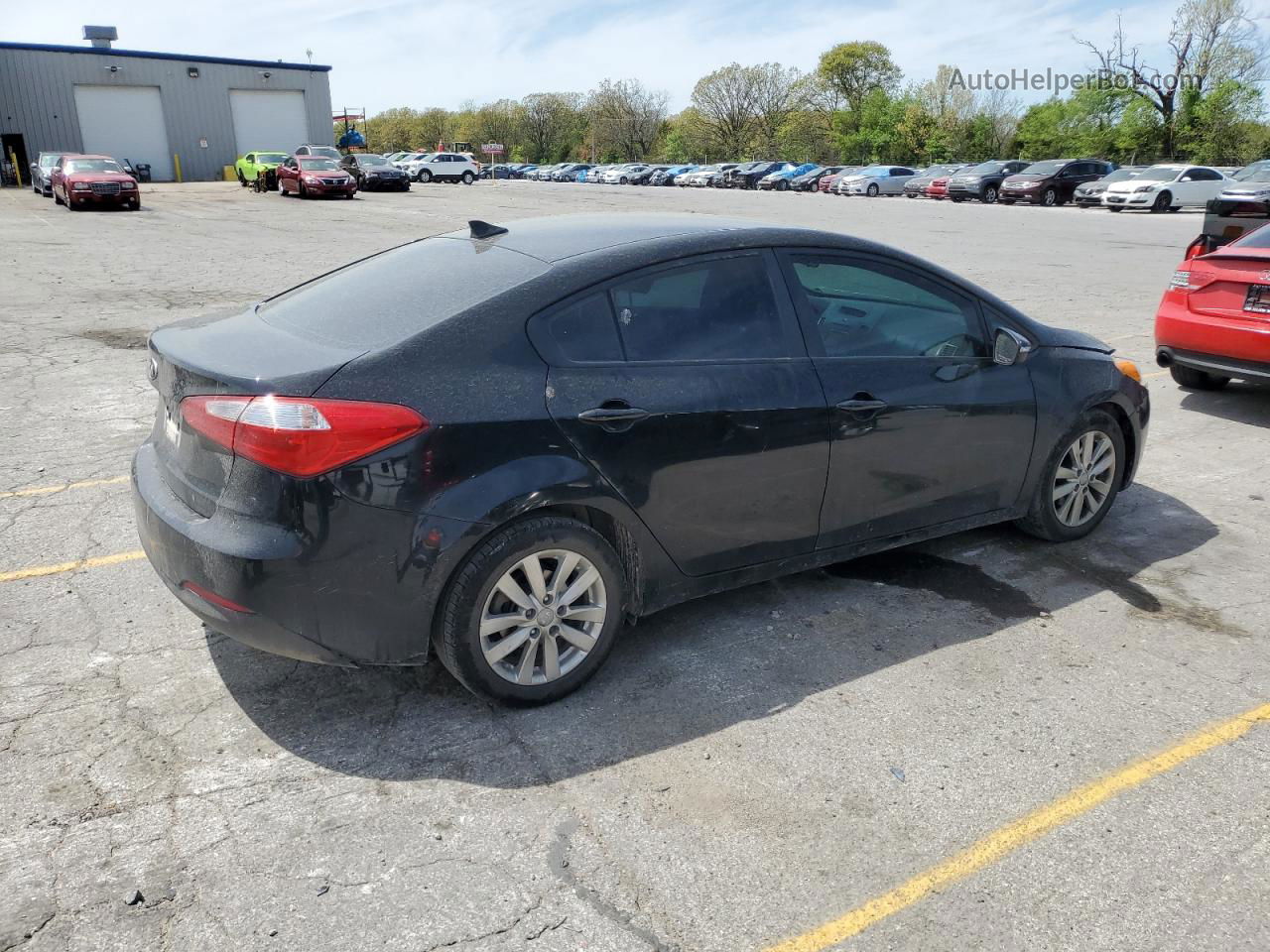 2016 Kia Forte Lx Black vin: KNAFX4A66G5558218