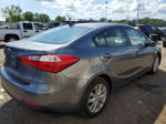 2016 Kia Forte Lx Gray vin: KNAFX4A66G5609166