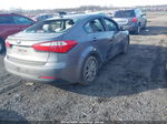 2016 Kia Forte Lx Gray vin: KNAFX4A66G5610480