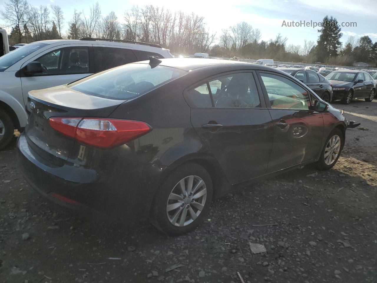 2016 Kia Forte Lx Black vin: KNAFX4A67G5476143