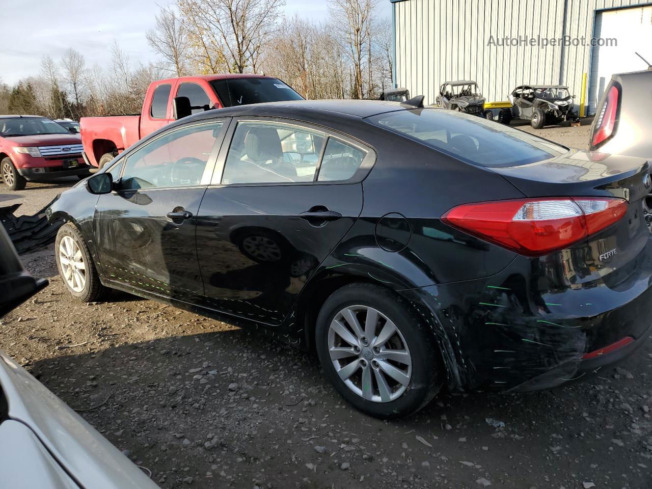 2016 Kia Forte Lx Black vin: KNAFX4A67G5476143