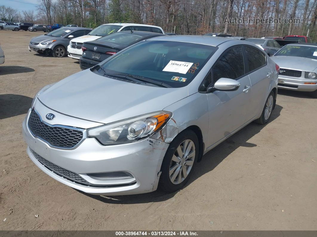 2016 Kia Forte Lx Silver vin: KNAFX4A67G5476918