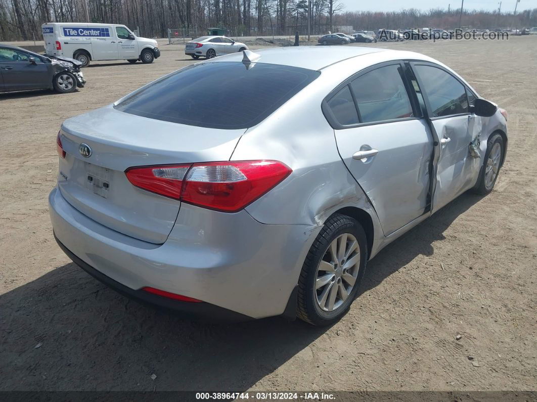 2016 Kia Forte Lx Silver vin: KNAFX4A67G5476918