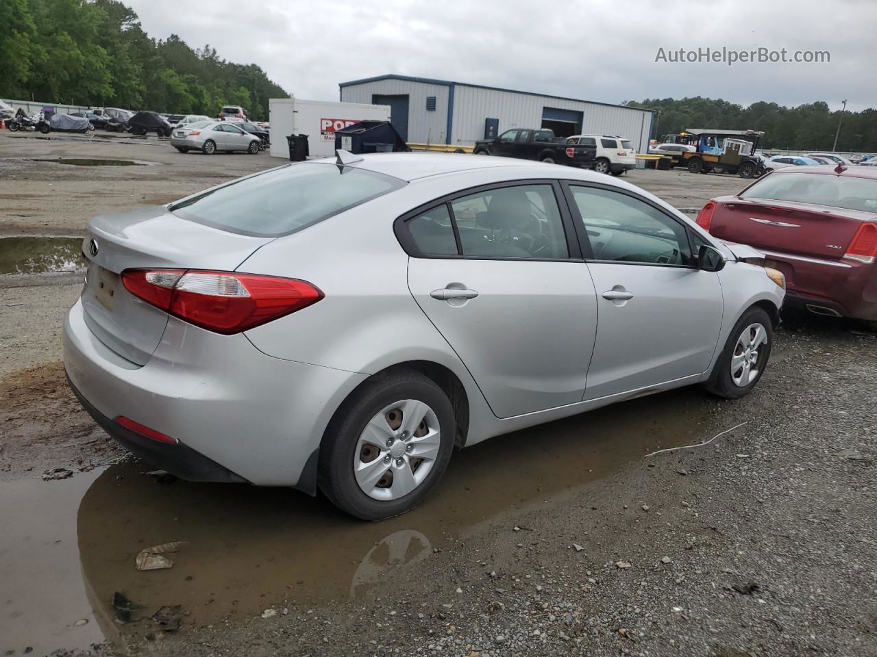 2016 Kia Forte Lx Silver vin: KNAFX4A67G5498093