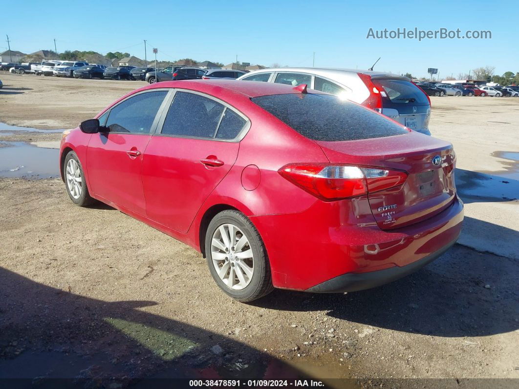 2016 Kia Forte Lx Red vin: KNAFX4A67G5502076