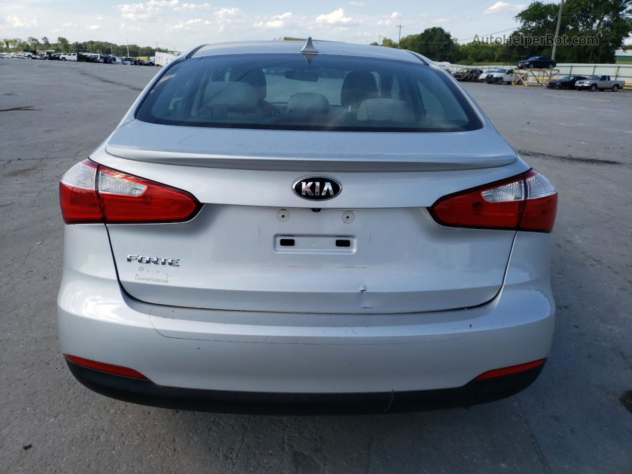 2016 Kia Forte Lx Silver vin: KNAFX4A67G5502787