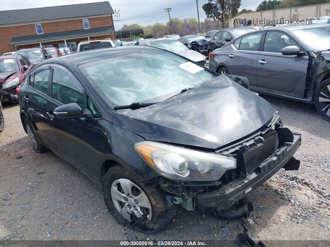 2016 Kia Forte Lx Black vin: KNAFX4A67G5522750