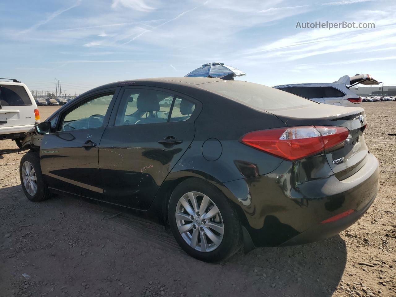 2016 Kia Forte Lx Black vin: KNAFX4A67G5579031