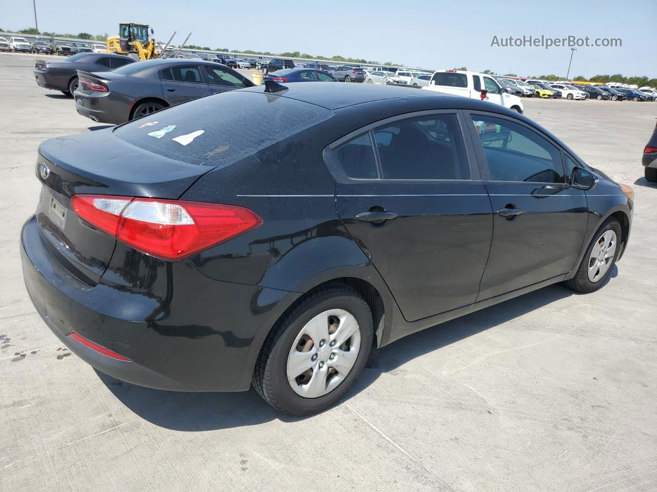 2016 Kia Forte Lx Black vin: KNAFX4A67G5592720