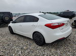 2016 Kia Forte Lx White vin: KNAFX4A68G5498023