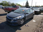 2016 Kia Forte Lx Серый vin: KNAFX4A68G5534373