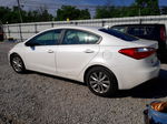 2016 Kia Forte Lx White vin: KNAFX4A69G5478346