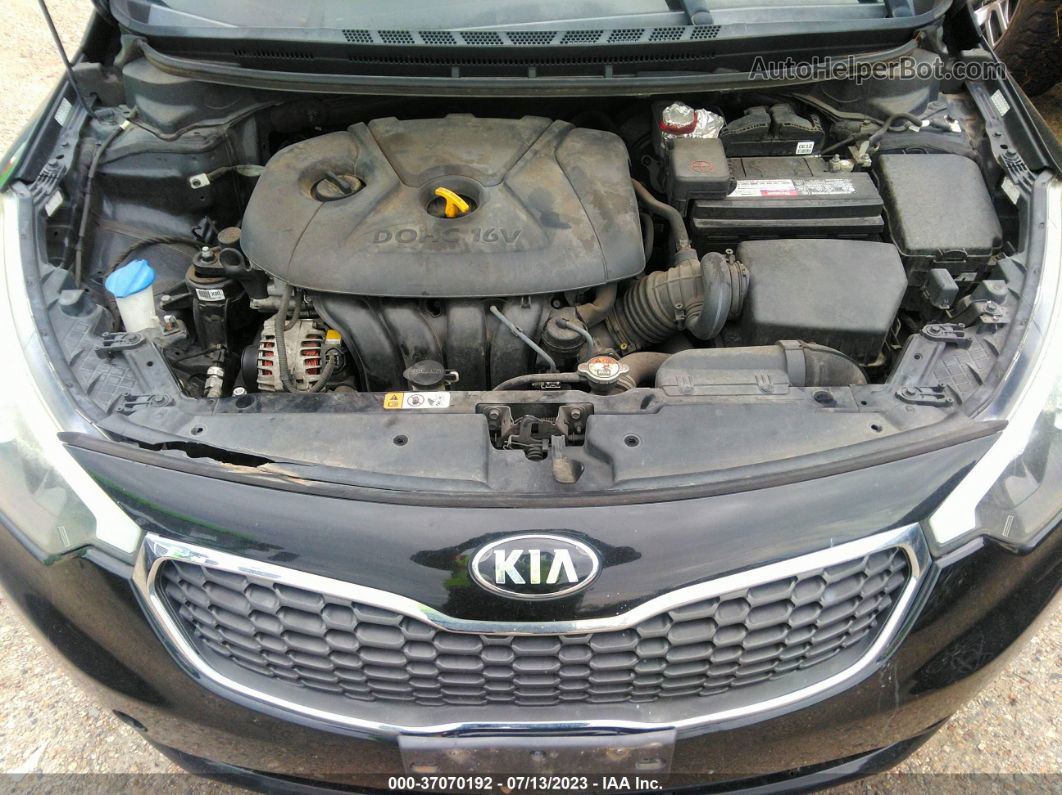 2016 Kia Forte Lx Черный vin: KNAFX4A69G5497320