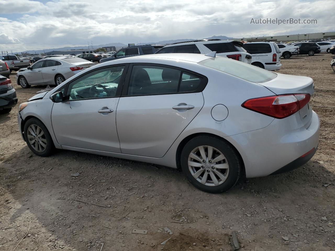 2016 Kia Forte Lx Silver vin: KNAFX4A69G5509403