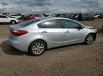 2016 Kia Forte Lx Silver vin: KNAFX4A69G5509403