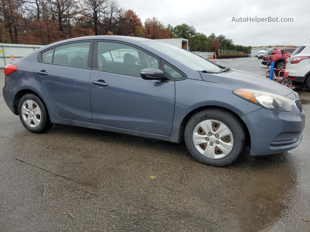 2016 Kia Forte Lx Blue vin: KNAFX4A69G5520420