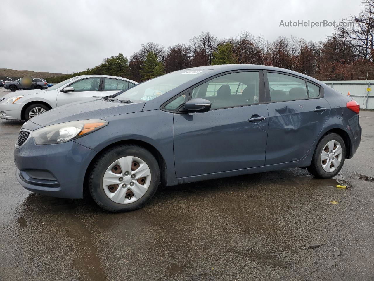 2016 Kia Forte Lx Blue vin: KNAFX4A69G5520420