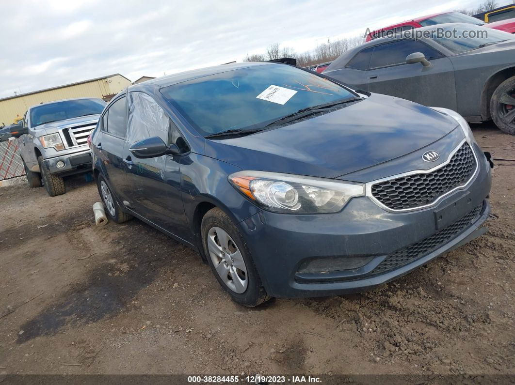 2016 Kia Forte Lx Blue vin: KNAFX4A69G5521213