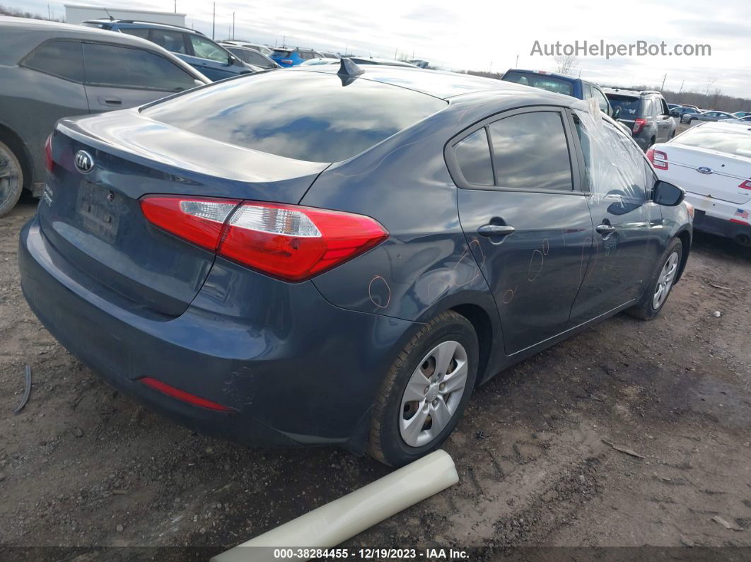 2016 Kia Forte Lx Blue vin: KNAFX4A69G5521213