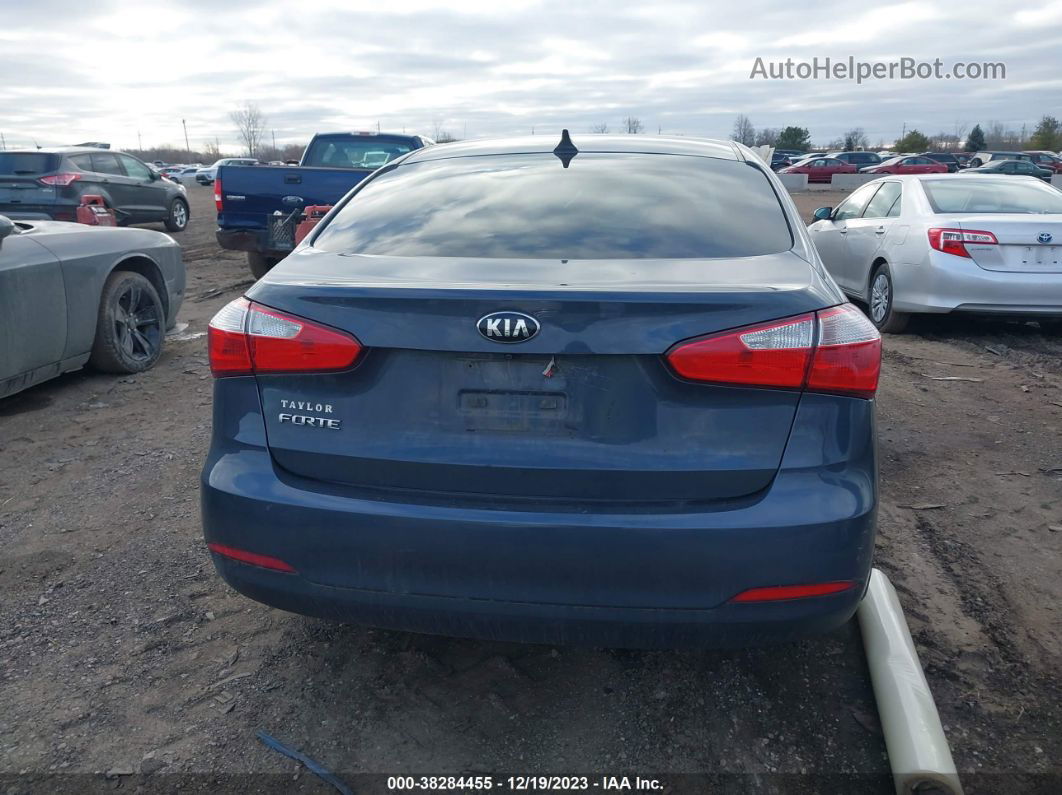 2016 Kia Forte Lx Blue vin: KNAFX4A69G5521213