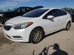 2016 Kia Forte Lx White vin: KNAFX4A69G5575434