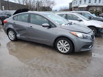 2016 Kia Forte Lx Silver vin: KNAFX4A69G5589995