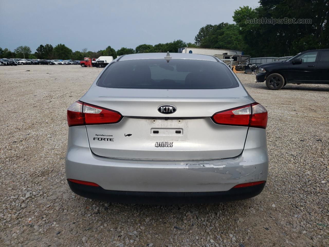 2016 Kia Forte Lx Серебряный vin: KNAFX4A6XG5460728