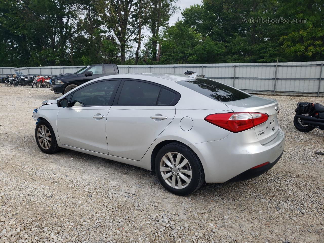 2016 Kia Forte Lx Silver vin: KNAFX4A6XG5460728