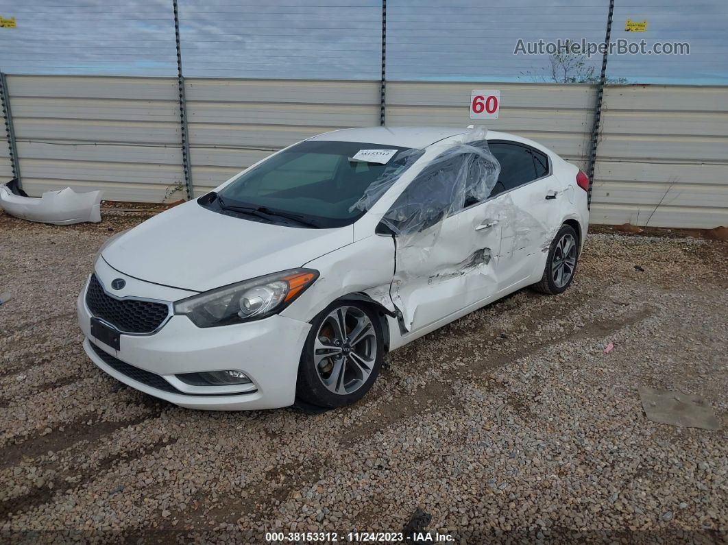 2016 Kia Forte Ex Белый vin: KNAFX4A80G5552934