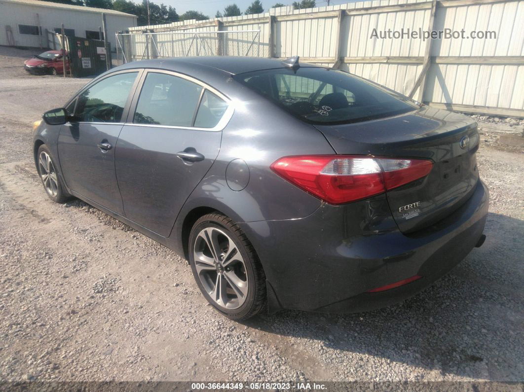 2016 Kia Forte Ex Gray vin: KNAFX4A80G5553016