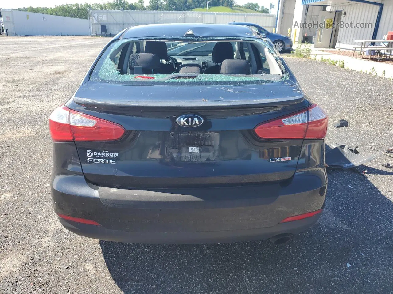 2016 Kia Forte Ex Black vin: KNAFX4A80G5618334