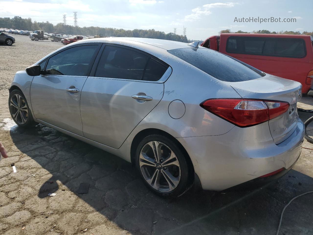 2016 Kia Forte Ex Silver vin: KNAFX4A81G5486989