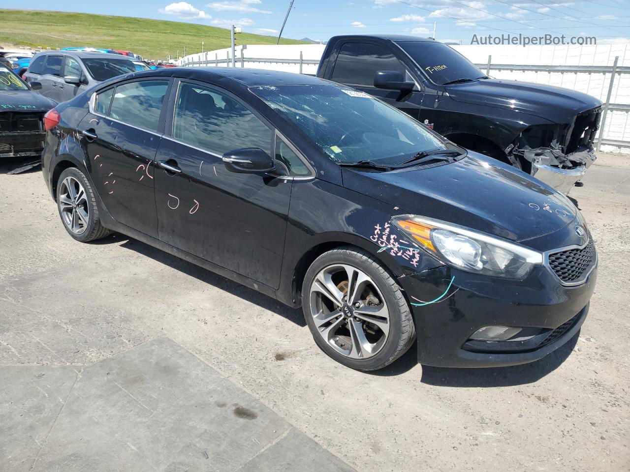 2016 Kia Forte Ex Black vin: KNAFX4A81G5488726