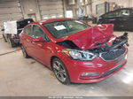 2016 Kia Forte Ex Red vin: KNAFX4A82G5474446