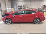 2016 Kia Forte Ex Red vin: KNAFX4A82G5474446