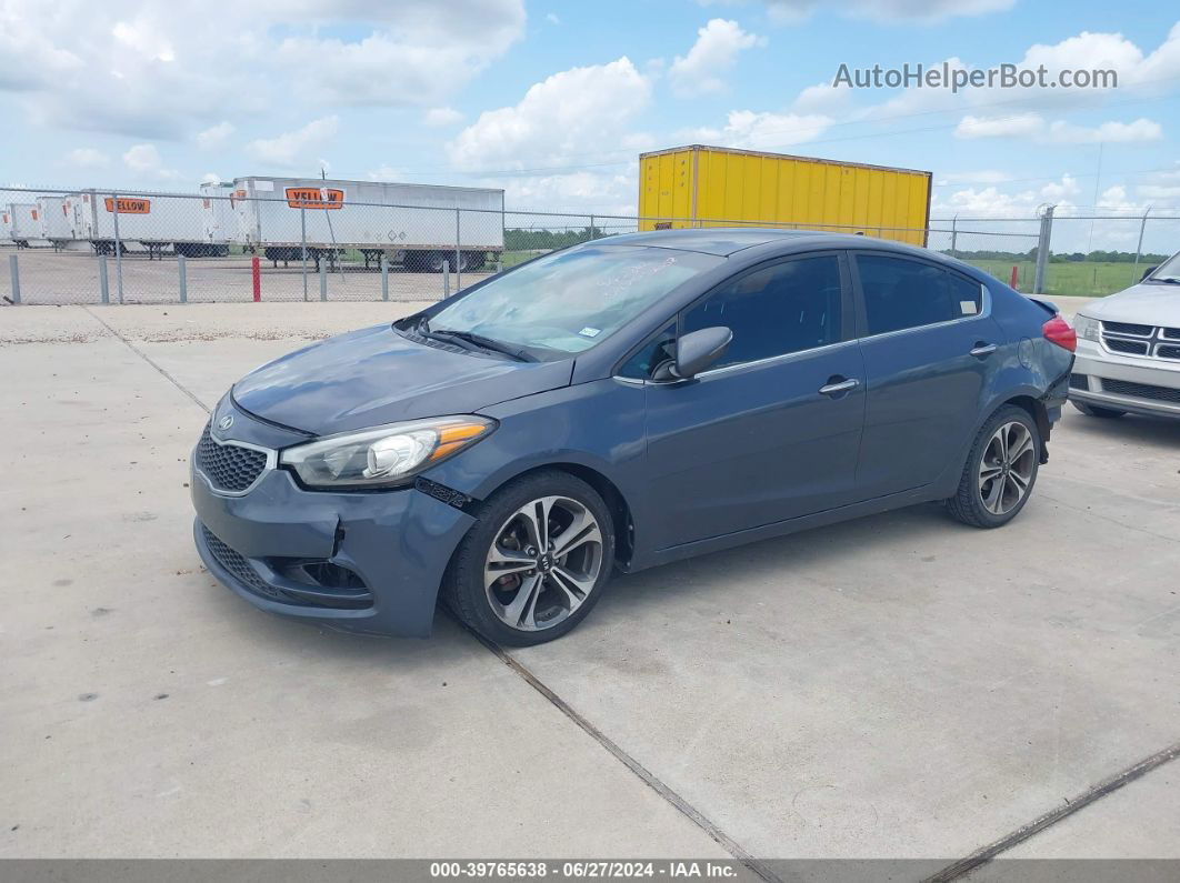 2016 Kia Forte Ex Gray vin: KNAFX4A83G5481602