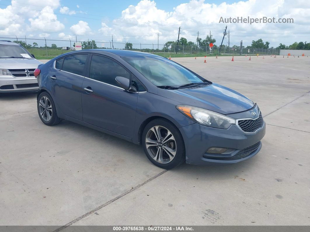 2016 Kia Forte Ex Gray vin: KNAFX4A83G5481602