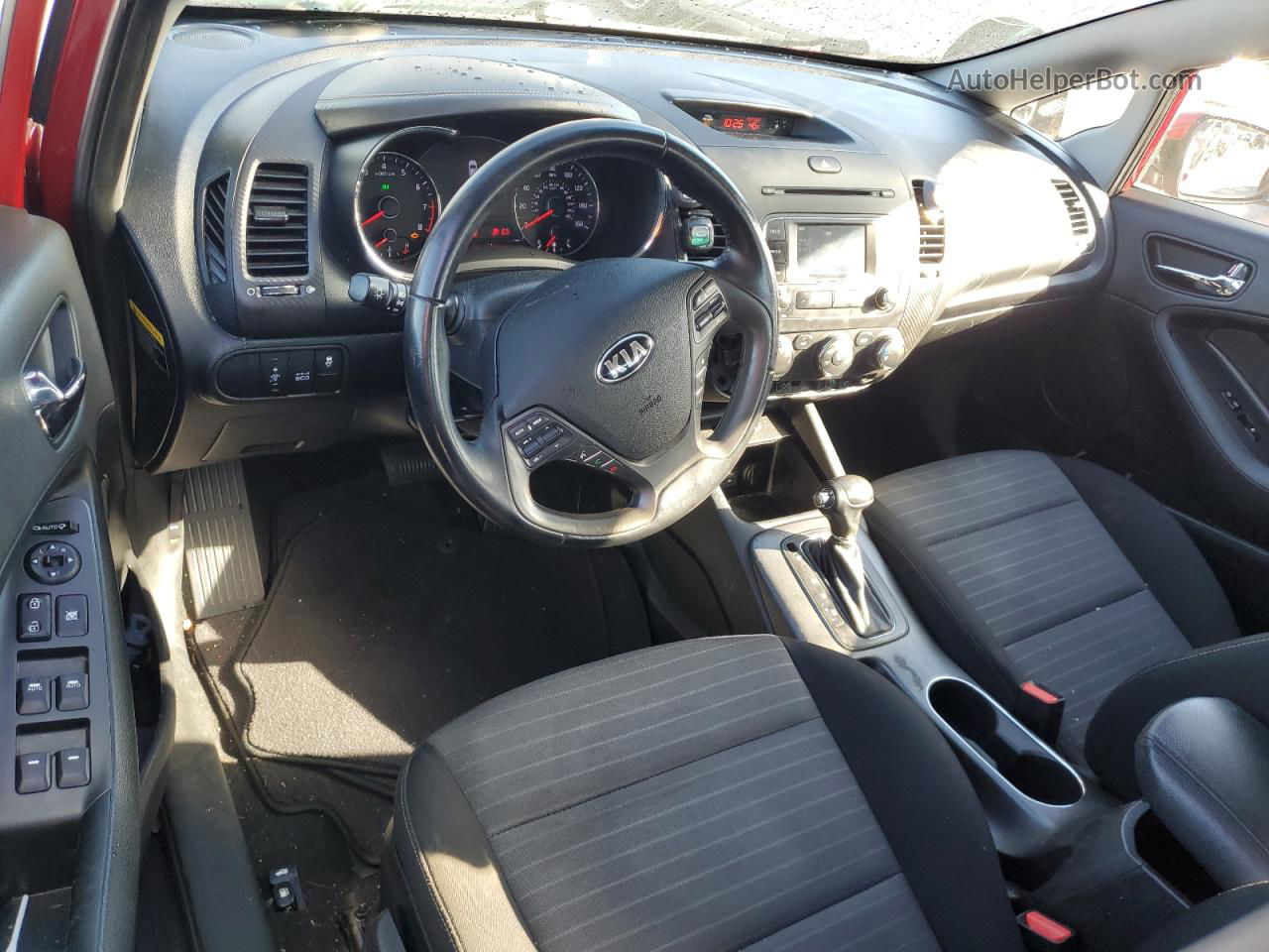 2016 Kia Forte Ex Красный vin: KNAFX4A84G5546196