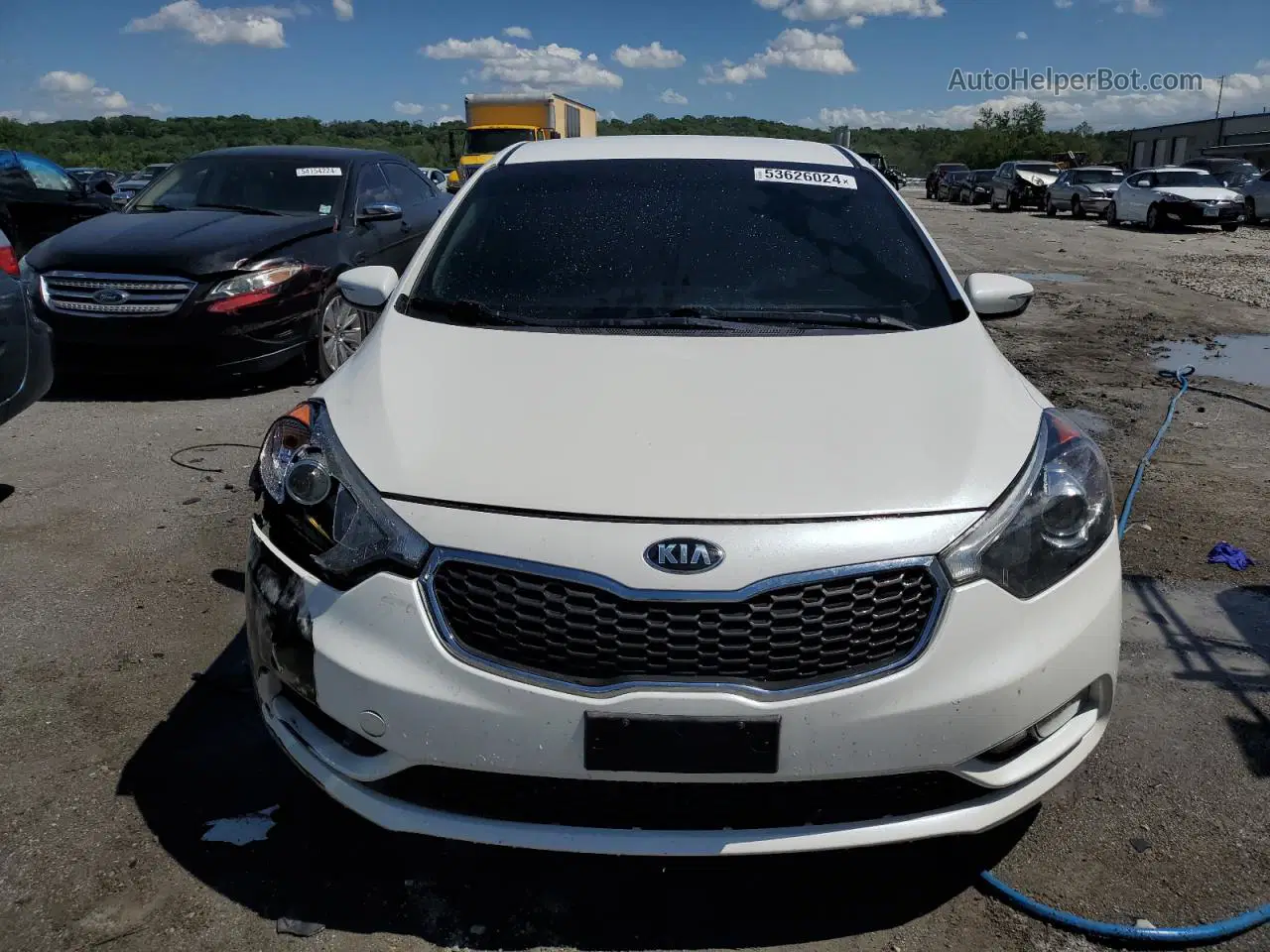 2016 Kia Forte Ex White vin: KNAFX4A86G5551514