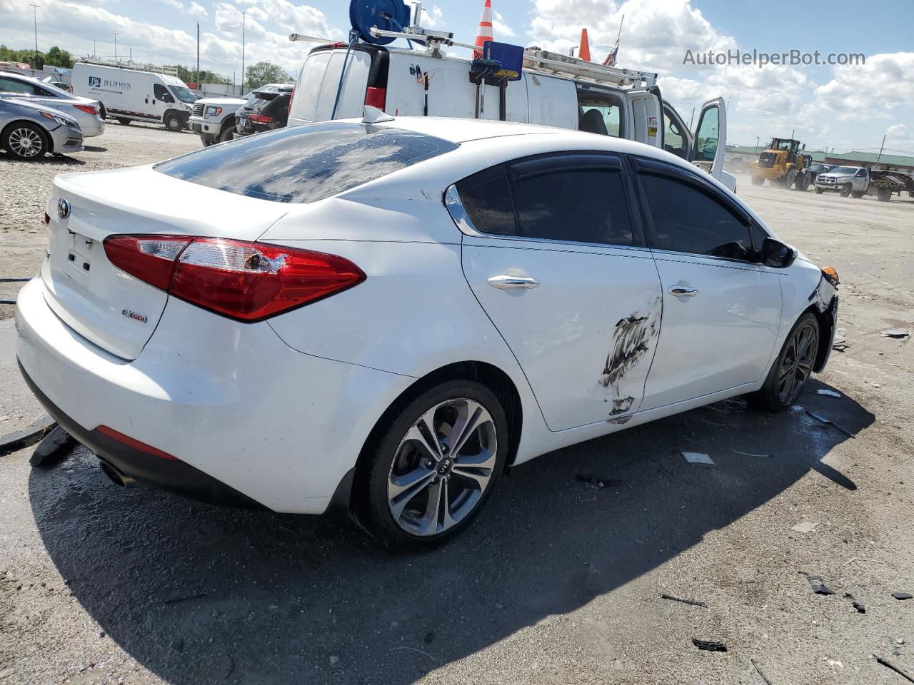 2016 Kia Forte Ex White vin: KNAFX4A86G5551514