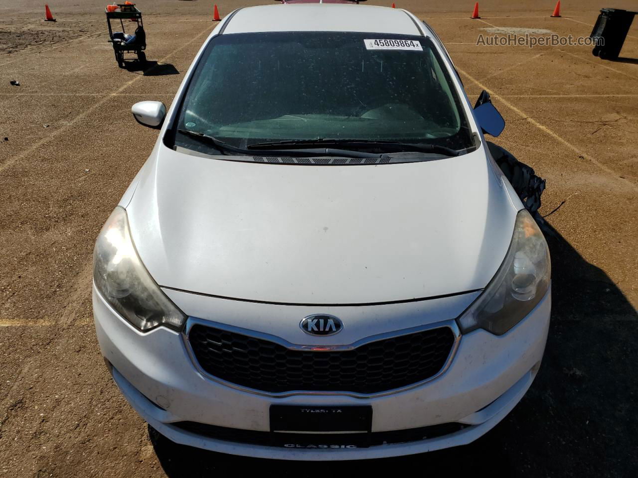 2016 Kia Forte Ex Белый vin: KNAFX4A87G5483479