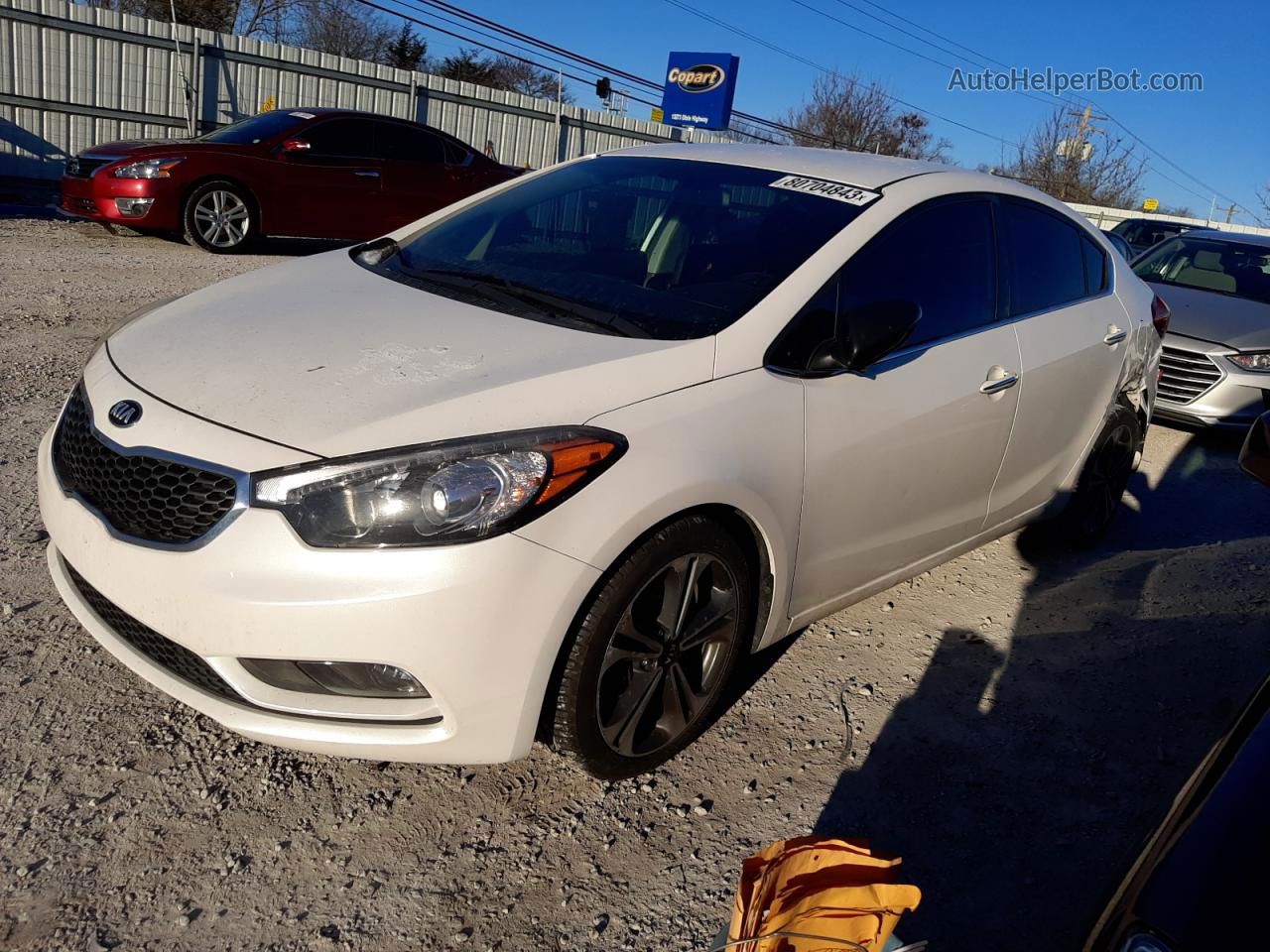 2016 Kia Forte Ex White vin: KNAFX4A87G5522359