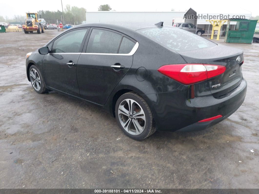 2016 Kia Forte Ex Черный vin: KNAFX4A88G5451477