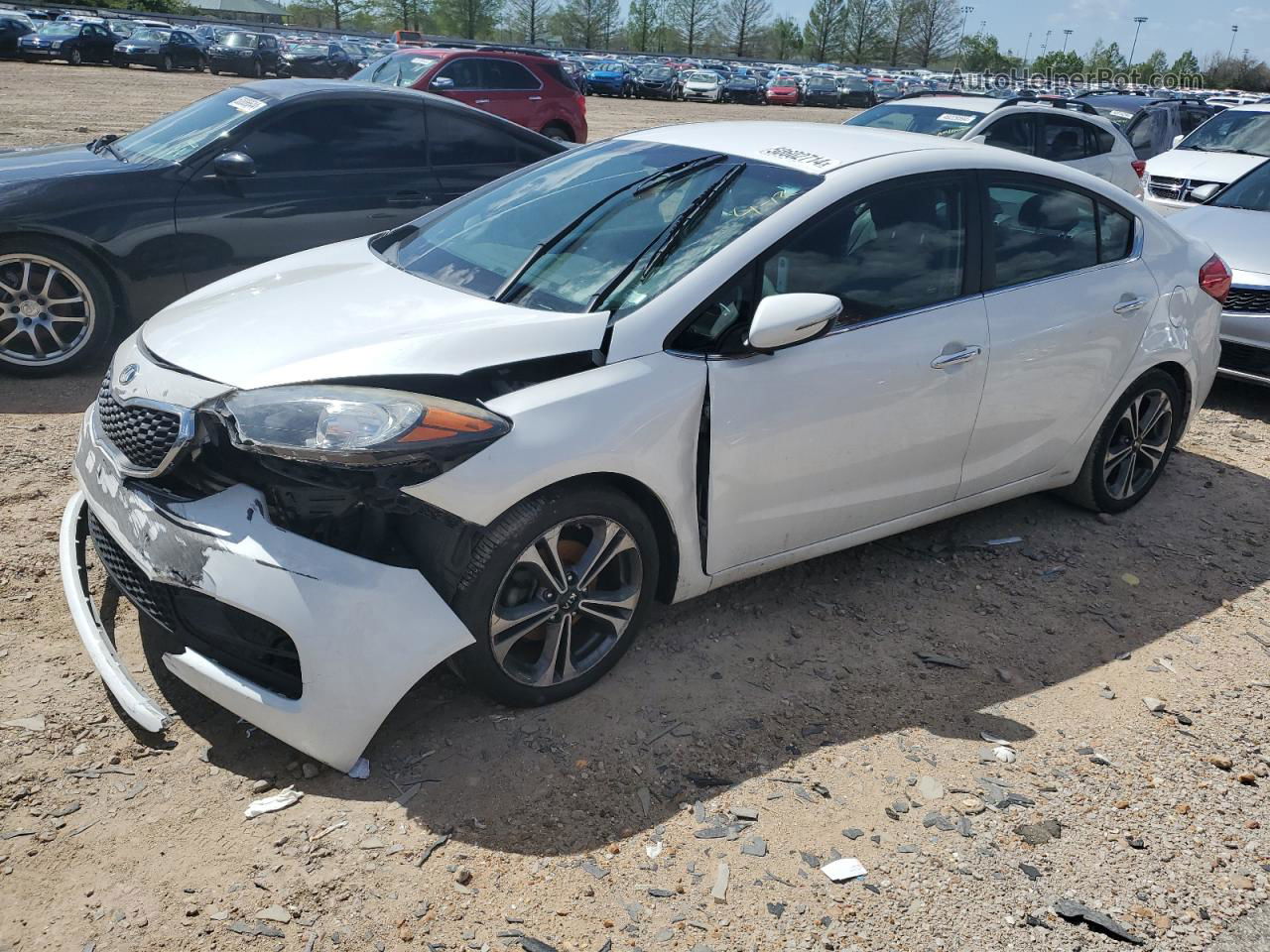 2016 Kia Forte Ex White vin: KNAFX4A88G5479165