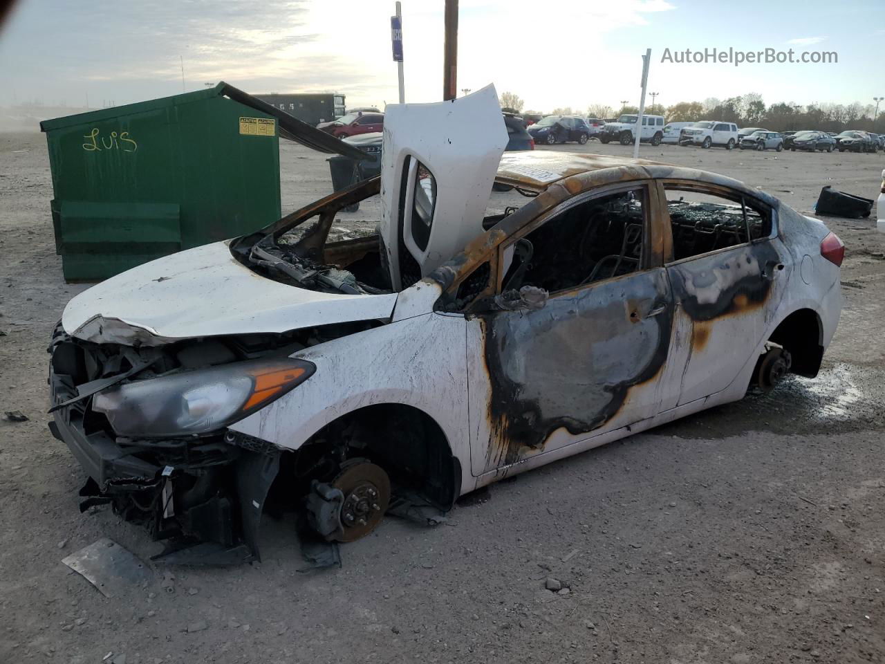 2016 Kia Forte Ex White vin: KNAFX4A88G5522032