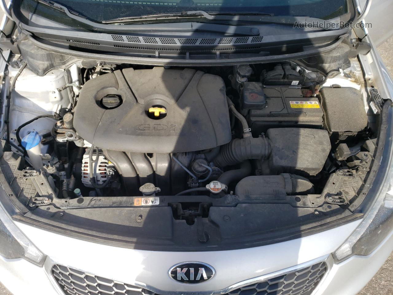 2016 Kia Forte Ex Silver vin: KNAFX5A81G5627582