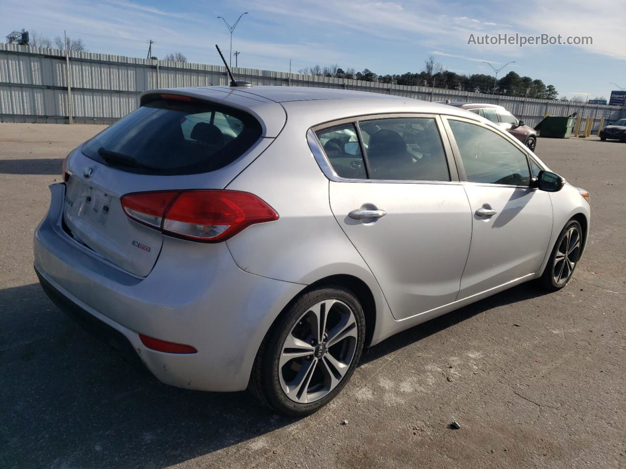 2016 Kia Forte Ex Silver vin: KNAFX5A81G5627582